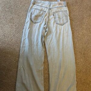 Levi's Light Wash “Linen XL Straight” Jeans